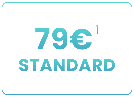 Preis 79 € für Standard Angebot